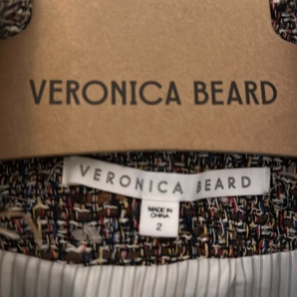 Veronica Beard Black and White Tweed Blazer - Picture 2 of 7